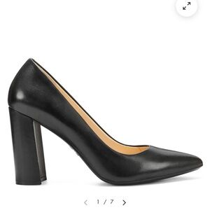 Nine West Black Block Heel Pumps-new in box